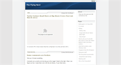 Desktop Screenshot of flyingnerd.com